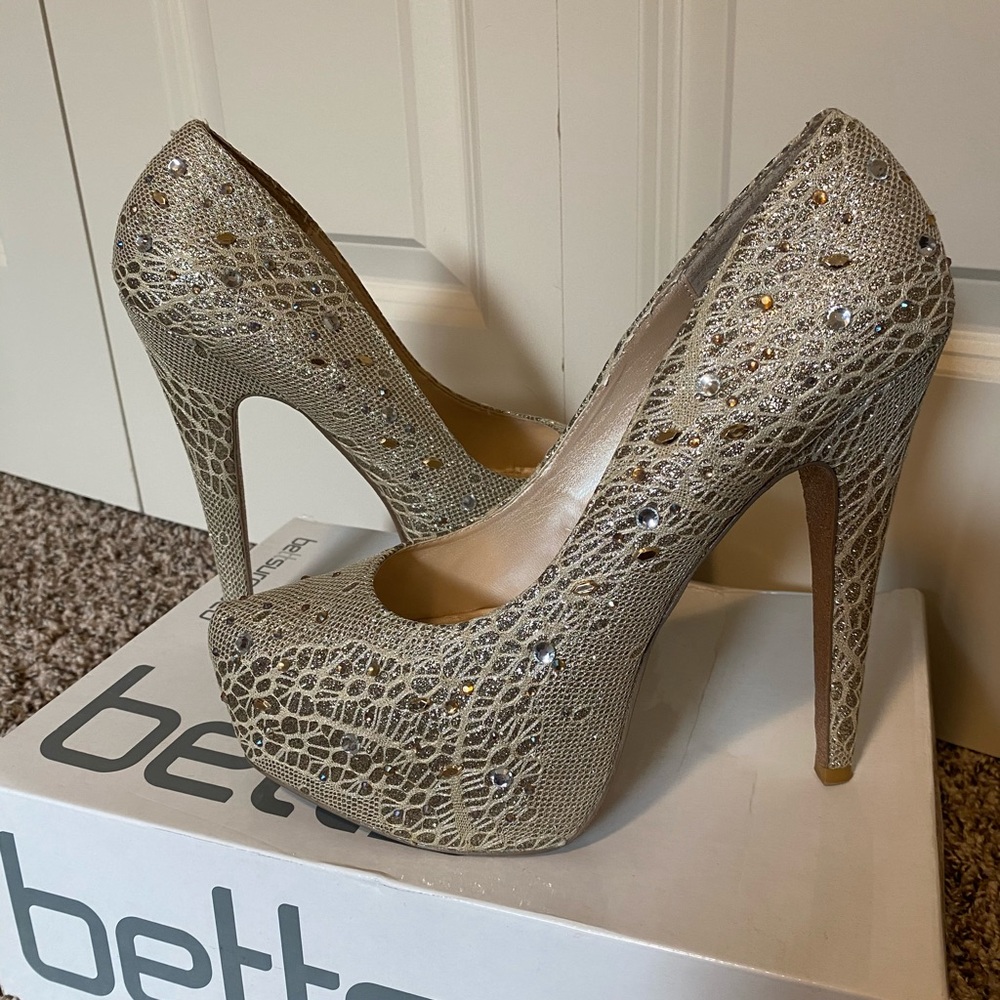 Betts Australia Glamour Platform Heels - Picture 7 of 7